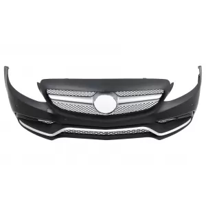 Bara Fata si Difuzor si Ornamente compatibil cu Mercedes C-Class C205 A205 Coupe Cabriolet (2014-2019) C63S Design-image-6056999