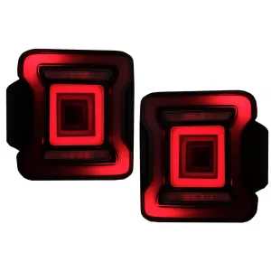 image-9-Full LED stražnja svjetla prikladna za Jeep Wrangler IV JL/JLU (2018-up) CRVENA s dinamičkim pokretanjem i sekvencijalnim svjetlima za skretanje