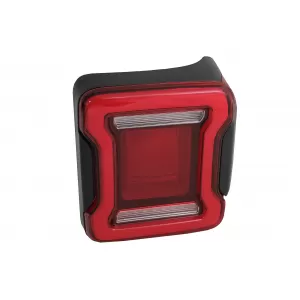 Feux Full LED pour Jeep Wrangler IV JL JLU 18+ RED Dynamic StartUp Lights--image-6059520
