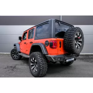 Feux Full LED pour Jeep Wrangler IV JL JLU 18+ RED Dynamic StartUp Lights--image-6080366