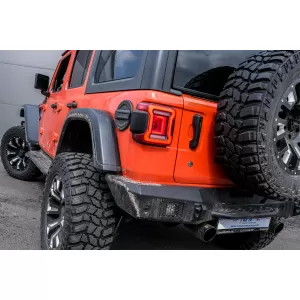 Feux Full LED pour Jeep Wrangler IV JL JLU 18+ RED Dynamic StartUp Lights--image-6080367