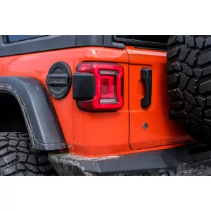 Feux Full LED pour Jeep Wrangler IV JL JLU 18+ RED Dynamic StartUp Lights--image-6080370