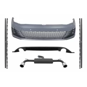 image-0-Body Kit VW Golf VII 7 (2013-2016), GTI Design, komplett kipufogórendszerrel