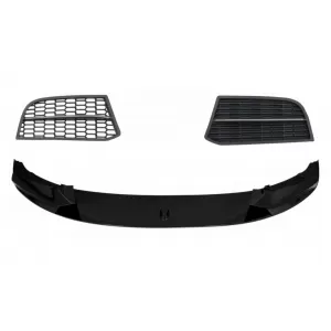 image-20-Első lökhárító spoiler BMW 5-ös F10 F11 Sedan Touring (2011-2017), oldal hűtőráccsal, M-performance Sport M550 Design