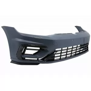 Front Bumper with Central Badgeless Grille suitable for VW Golf 7.5 (2017-2020) R GTI Design