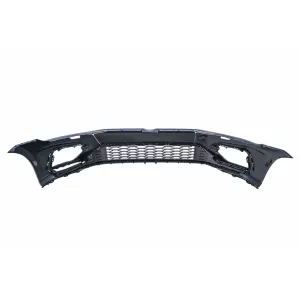 Front Bumper with Central Badgeless Grille suitable for VW Golf 7.5 (2017-2020) R GTI Design