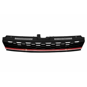 Front Bumper with Central Badgeless Grille suitable for VW Golf 7.5 (2017-2020) R GTI Design