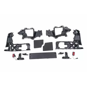 Front Bumper with Central Badgeless Grille suitable for VW Golf 7.5 (2017-2020) R GTI Design