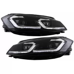 Faros LED RHD dinámicos secuenciales para VW Golf 7.5 VII Facelift 17+ parrilla-image-6058414