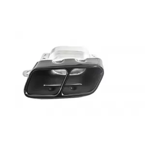 Diffuseur pour Mercedes W176 15-18 Tout noir Échappement Splitters Aero Spoiler-image-6058627