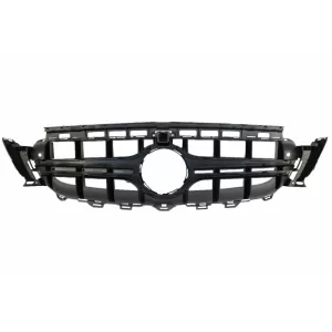 Diffusor Tipps Gitter Schwarz für Mercedes E C238 A238 AMG Line 16+ E53 E63 Look-image-6058762