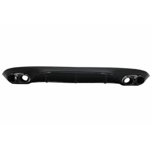 Diffusor für Mercedes E C238 A238 AMG Linie 16+ E53 Look Auspuff Gitter Alles schwarz-image-6058835