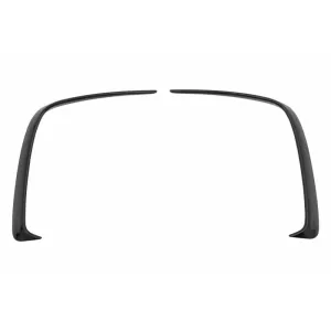 Hátsó diffúzor króm kipufogóvégekkel és splitterekkel, Mercedes A-osztály W176 (2012-2018), A45 facelift dizájn, piros-image-6058952