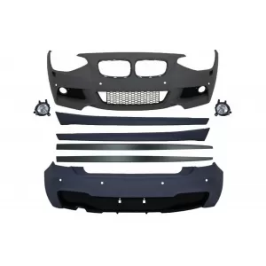 image-12-Body Kit BMW 1 F20 11-14, M-Technik dizájn, lökhárító, küszöb spoiler és spoiler hosszabbítás
