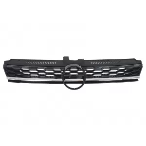 image-42-Rejilla central sin placa para VW Golf 7.5 VII Facelift 2017+ GTI Look Chrome