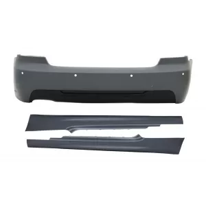image-51-Stražnji Branik s bočnim pragovima prikladan za BMW serije 3 E92 Kupe E93 Kabrio Roije LCI & LCI (2006-10.2013) M-Technik Dizjan
