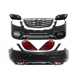 image-58-Body Kit prikladan za Mercedes S-klasu W222 Facelift (2013-06.2017) S63 Dizjan s LED svjetlima