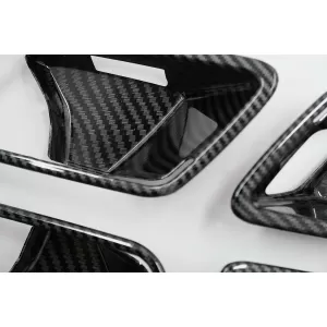 Inner Door Cover Handle Bowl Trim suitable for Mercedes A-Class W177 V177 (2018-Up) LHD Carbon