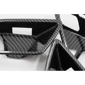 Inner Door Cover Handle Bowl Trim suitable for Mercedes A-Class W177 V177 (2018-Up) LHD Carbon