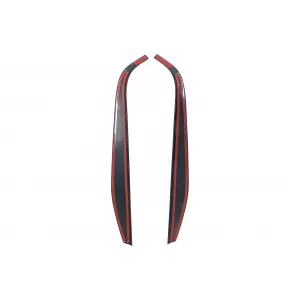 Car Center Console Panel Side Decorative Trim Cover Suitable for Mercedes A-Class W177 V177 (2018-Up) Carbon