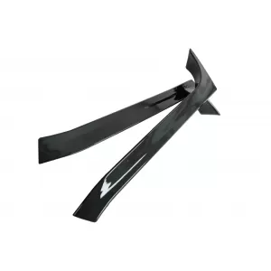 Trunk Rear Window Fin Spoiler suitable for VW Golf 6 GTI / R MK6 (2008-2012) Piano Black