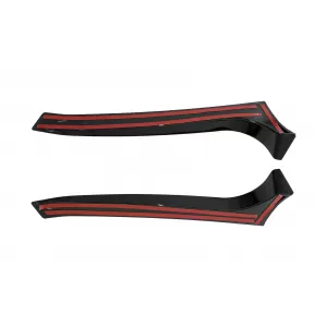Trunk Rear Window Fin Spoiler suitable for VW Golf 6 GTI / R MK6 (2008-2012) Piano Black