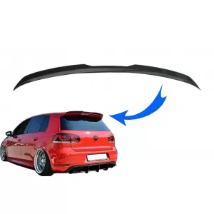 Roof Spoiler Add On Wing suitable for VW Golf 6 GTI / R MK6 Hatchback (2008-2012)