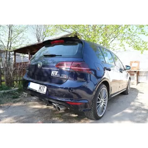 Roof Spoiler Add On Trunk Wing suitable for VW Golf 7 (2012-2017) GTI Design Piano Black