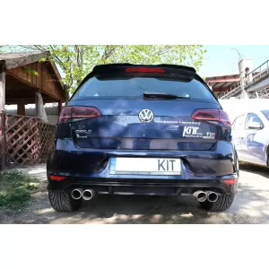 Roof Spoiler Add On Trunk Wing suitable for VW Golf 7 (2012-2017) GTI Design Piano Black