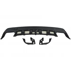 Diffusor Auspuff Tipps fürMercedes CLA W117 13-16 Sportpaket Aufkleber Dunkel Grau-image-6089414