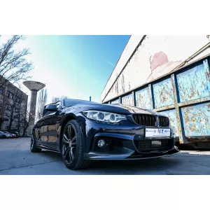Első lökhárító spoiler BMW 4-es F32 Coupe, F33 Cabrio, F36 Gran Coupe (2013-03.2019), M-performance dizájn, szénszálas fóliás-image-6079390