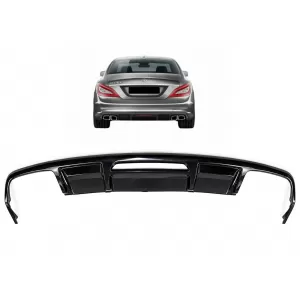 image-45-Diffuseur Pare-chocs pour Mercedes W218 CLS 11-17 Uniquement pour AMG Sport Line