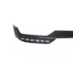 Frontspoiler LED DRL Erweiterung Oberer Spoiler Lippe für Mercedes G W463 89-17-image-6061335