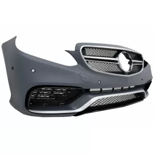 Bodykit für Mercedes E W212 Facelift 2013-2016 E63 Look Schwarz Auspuff Tipps-image-6061379