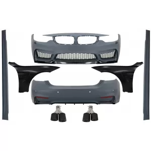 image-3-Body Kit - BMW 4-es F32 F33 13+ lökhárító, sárvédők, kipufogóvégek - Carbon M4 kinézet