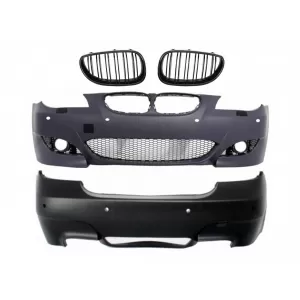 image-0-Body Kit BMW 5-ös E60 2007-2010, lökhárító hűtőrácsok LCI M5 Design PDC 18mm