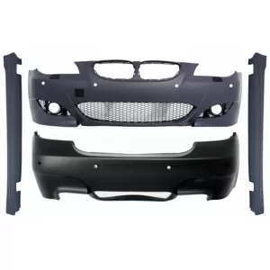 image-43-Kit carrozzeria per BMW Serie 5 E60 03-07 Minigonne Paraurti Griglia M5 Design