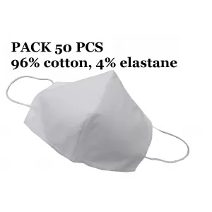image-75-Dreieck Gesichtsmaske 96%Baumwolle 4%Elasthan Maske 2 Schichten Unisex Waschbar