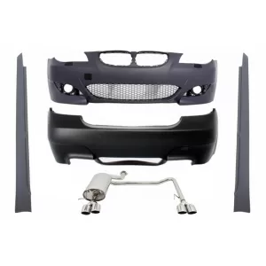 image-29-Body Kit BMW 5 E60 03-10, lökhárító, kipufogórendszer, küszöb spoiler, M5 kivitel