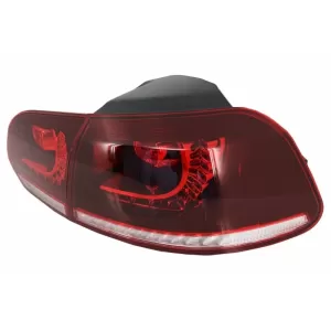 Pachet Complet Exterior compatibil cu VW Golf VI 6 MK6 (2008-2013) R20 Look cu Faruri LED si Stopuri Full LED Semnal Secvential Dinamic-image-6062097