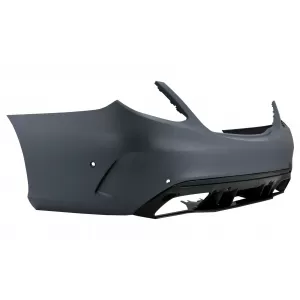 Stoßstange für Mercedes C-Klasse W205 Limousine 2014-2020 Endrohre C63 Design-image-6062318
