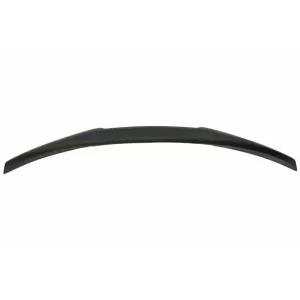 Pachet Conversie M Performance Design Difuzor De Aer Cu Eleron Portbagaj si Capace oglinzi compatibil cu BMW Seria 4 F32 (2013-up) Negru Mat-image-6062648