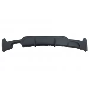 Pachet Conversie M Performance Design Difuzor De Aer Cu Eleron Portbagaj si Capace oglinzi compatibil cu BMW Seria 4 F32 (2013-up) Negru Mat-image-6062651