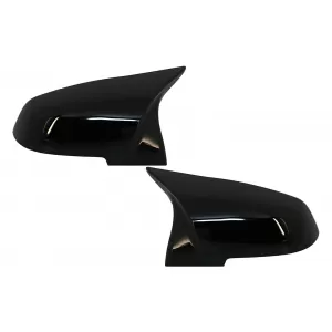 Pachet Conversie M Performance Design Difuzor De Aer Cu Eleron Portbagaj si Capace oglinzi compatibil cu BMW Seria 4 F32 (2013-up) Negru Mat-image-6062655