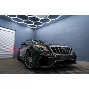 Kit carrosserie pour Mercedes S W222 Facelift 13-06.17 S63 Look Phares Full LED-image-6090149