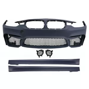 image-55-Első lökhárító BMW 3-as F30 F31 11+ ködlámpa, hűtőrács, küszöb spoiler M3 verzió