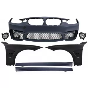 image-68-Body Kit BMW 3 F30 F31 11+ lökhárító, első sárvédők, küszöb spoiler M3 design