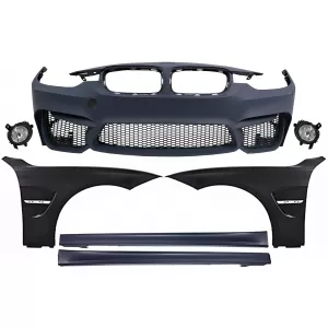 image-69-Body Kit BMW 3 F30 F31 11+ lökhárító, első sárvédők, küszöb spoiler M3 design