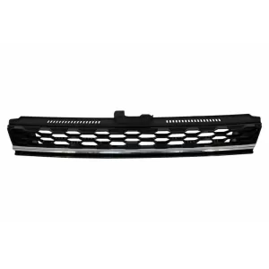 Stoßstangenspoiler für VW Golf 7.5 17-20 Mittelgrill Chrom R Line Look-image-6063599