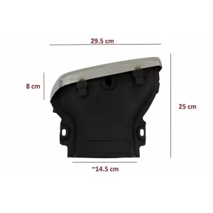 Stoßstange für Mercedes E W213 16+ E63 Look Schwarz Diffusor Endrohre-image-6063699